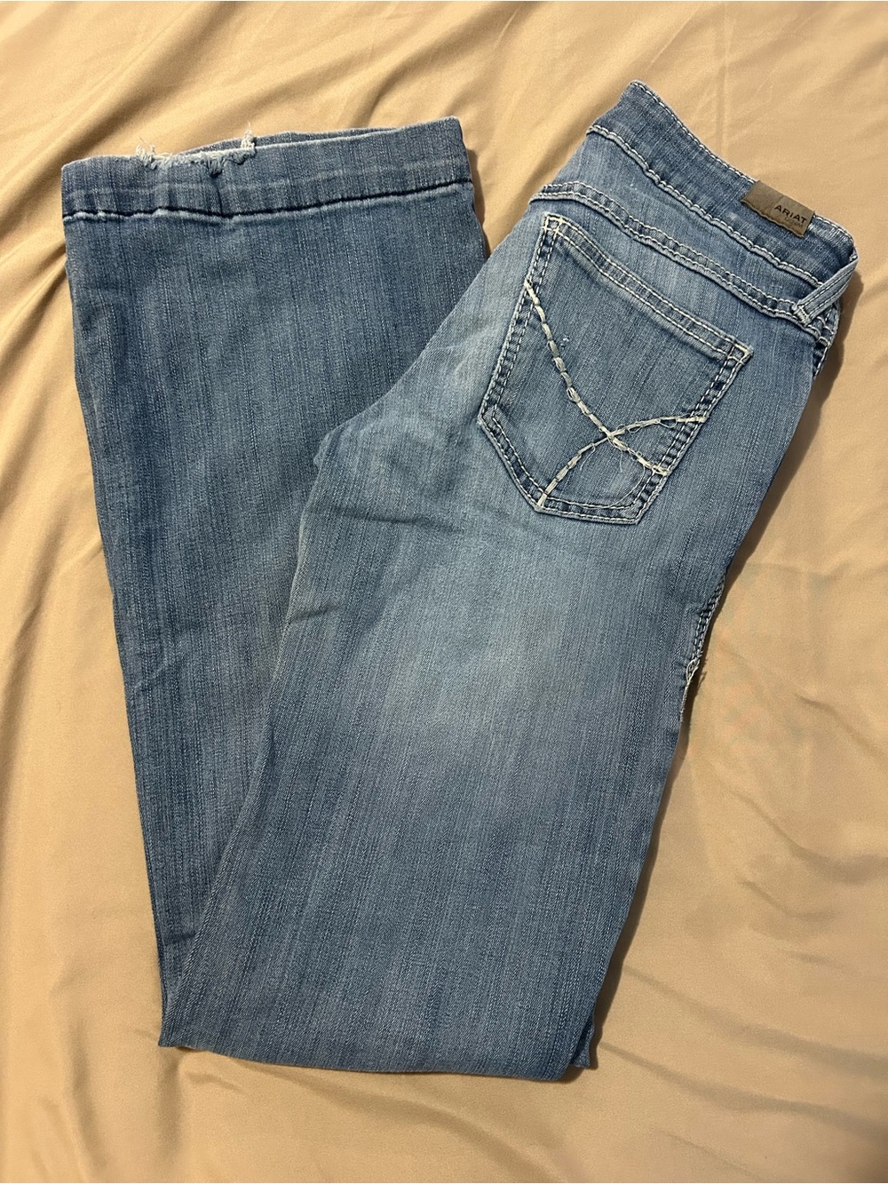 Ariat Women's Light Wash Trouser Jeans